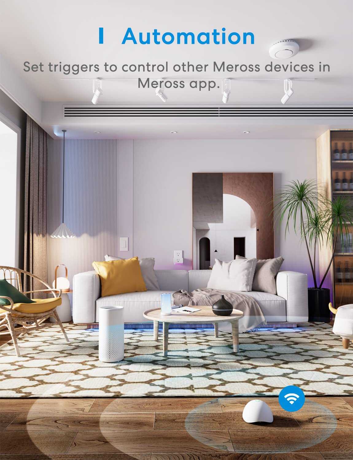 Meross MS400 Wassermelder - WLAN Wasseralarm mit Hub Mesch Shop Meross MS400 Wassermelder - WLAN Wasseralarm mit Hub Mesch Shop